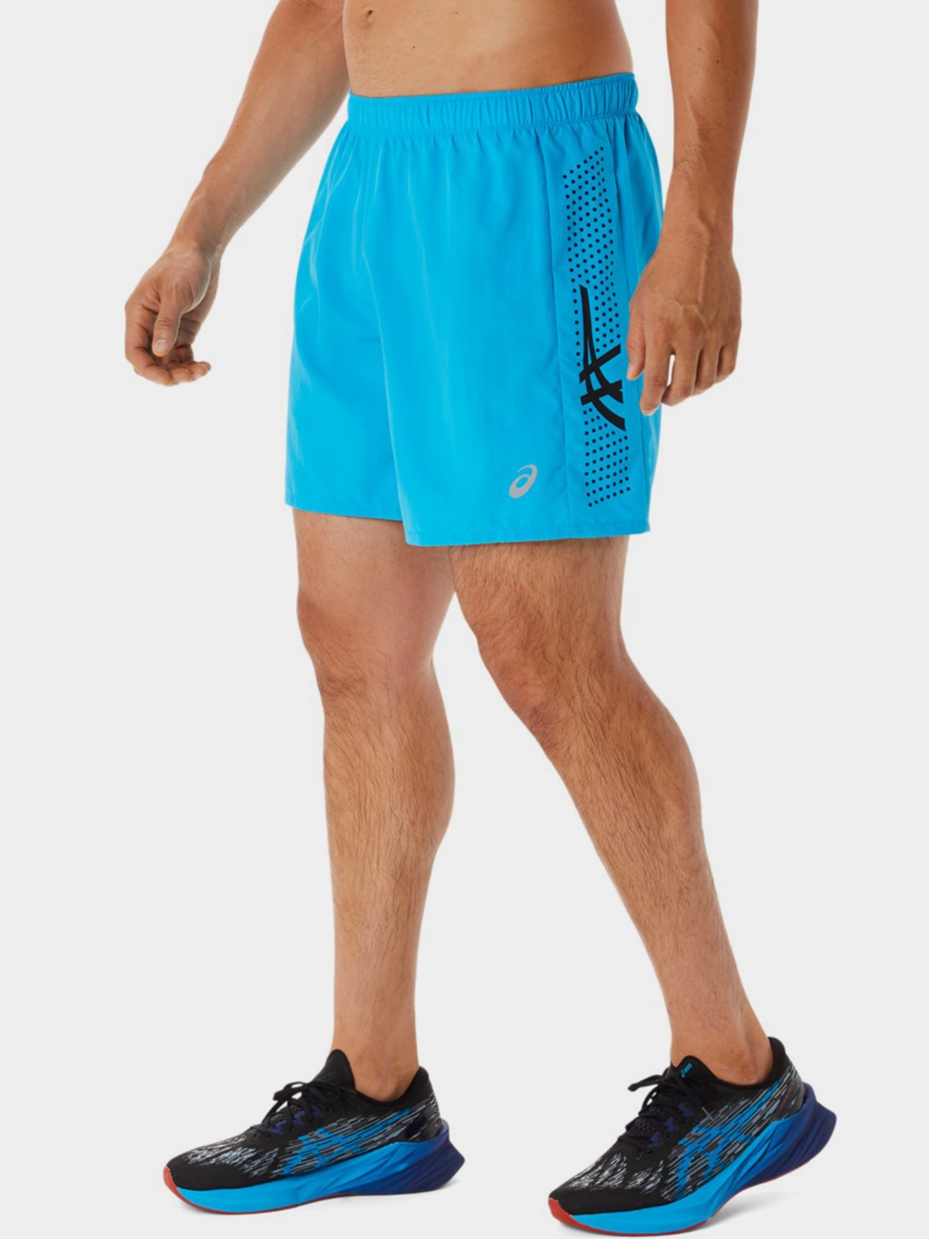 Шорты спортивные Asics Icon модель 2011C730-403 Синій, чорний Фото