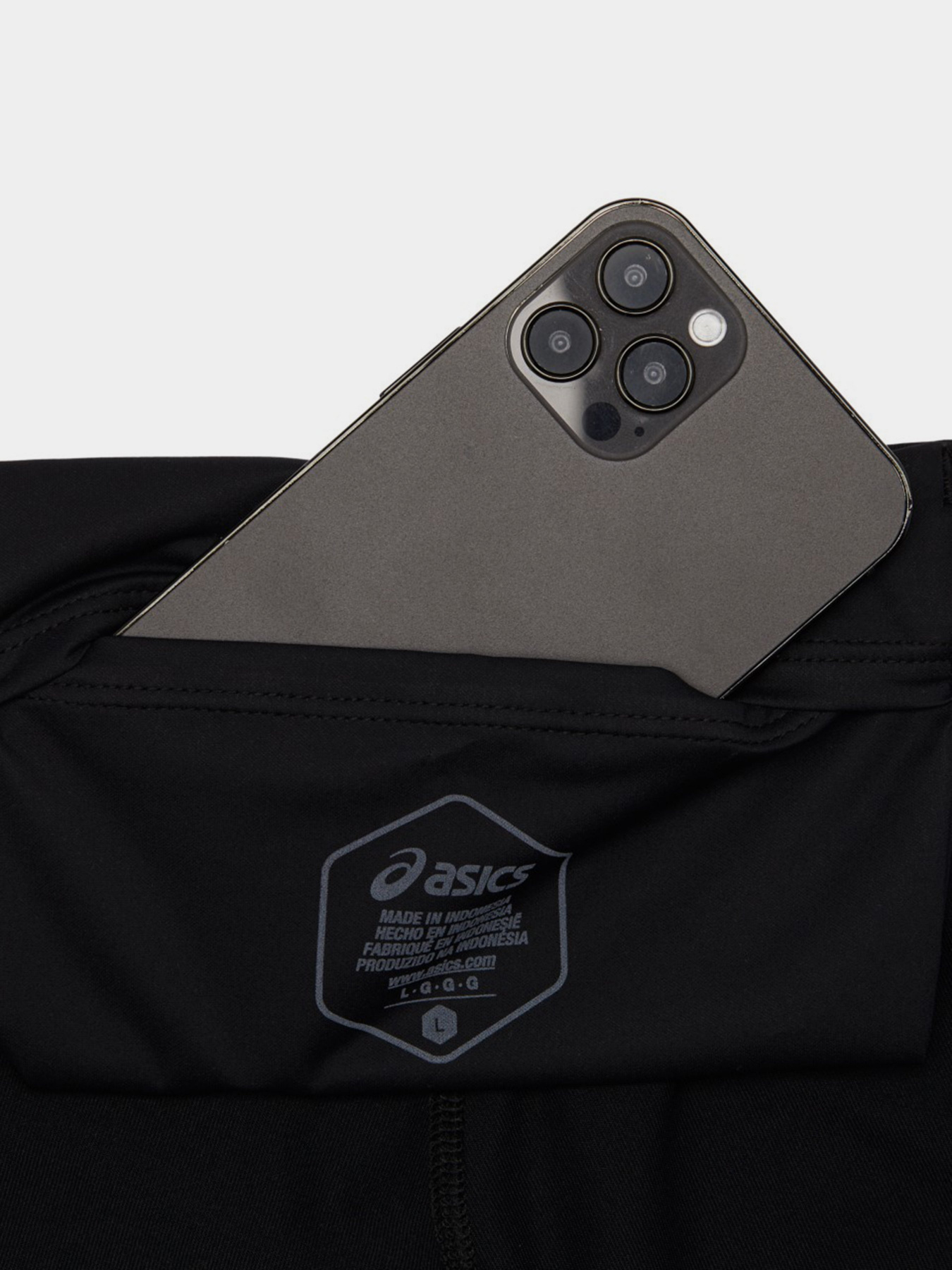 Тайтсы Asics Icon модель 2011C731-001 Чорний, сірий Фото