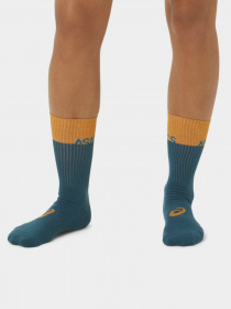 Шкарпетки Asics 3ppk Graphic Crew модель 3033B559-960 Темно-синій Фото