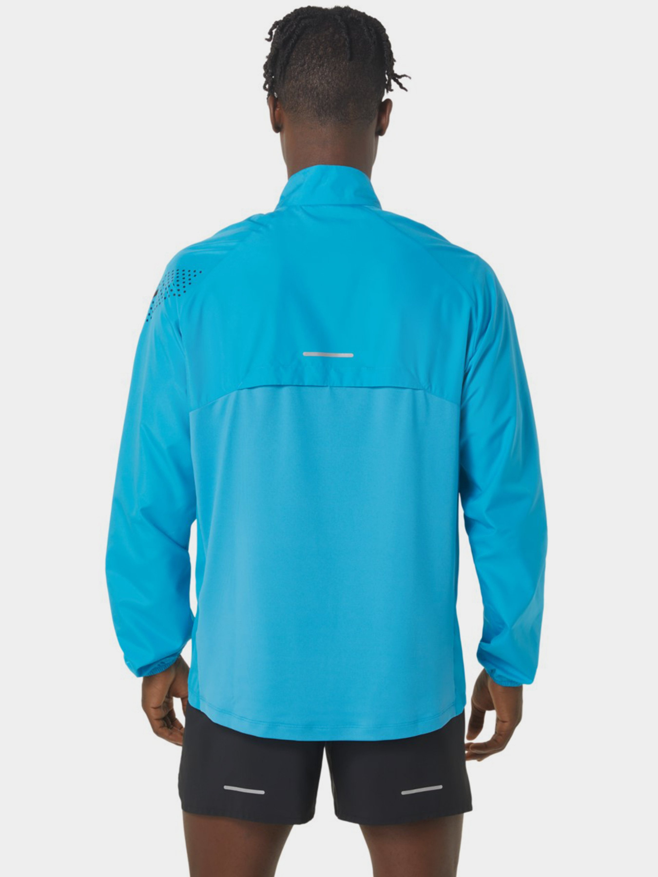 Вітровка Asics Icon модель 2011C733-403 Синій Фото