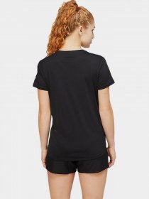 Футболка спортивная Asics Core модель 2012C330-001 Чорний, білий Фото