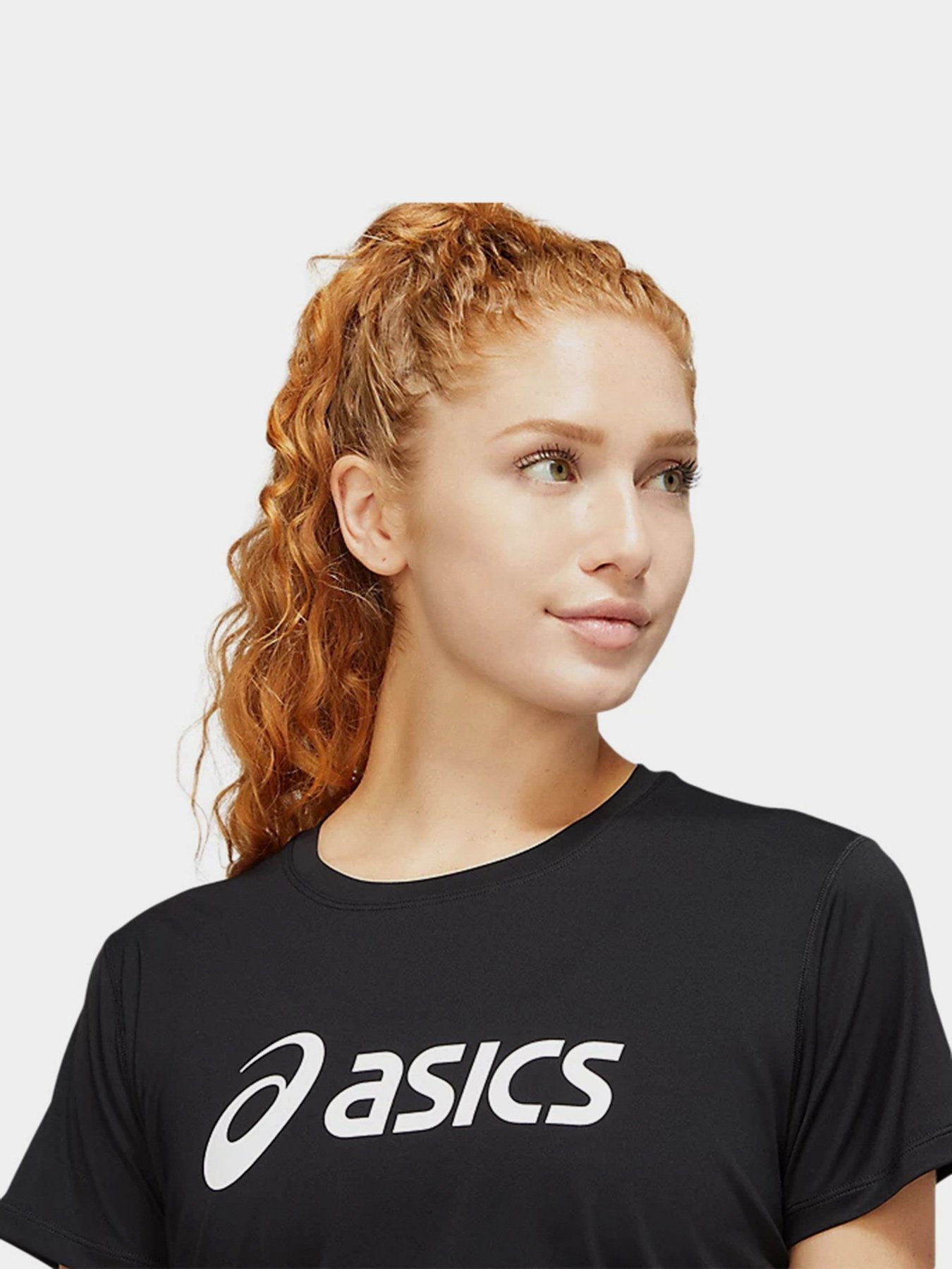 Спортивна футболка Asics Core модель 2012C330-001 Чорний, білий Фото