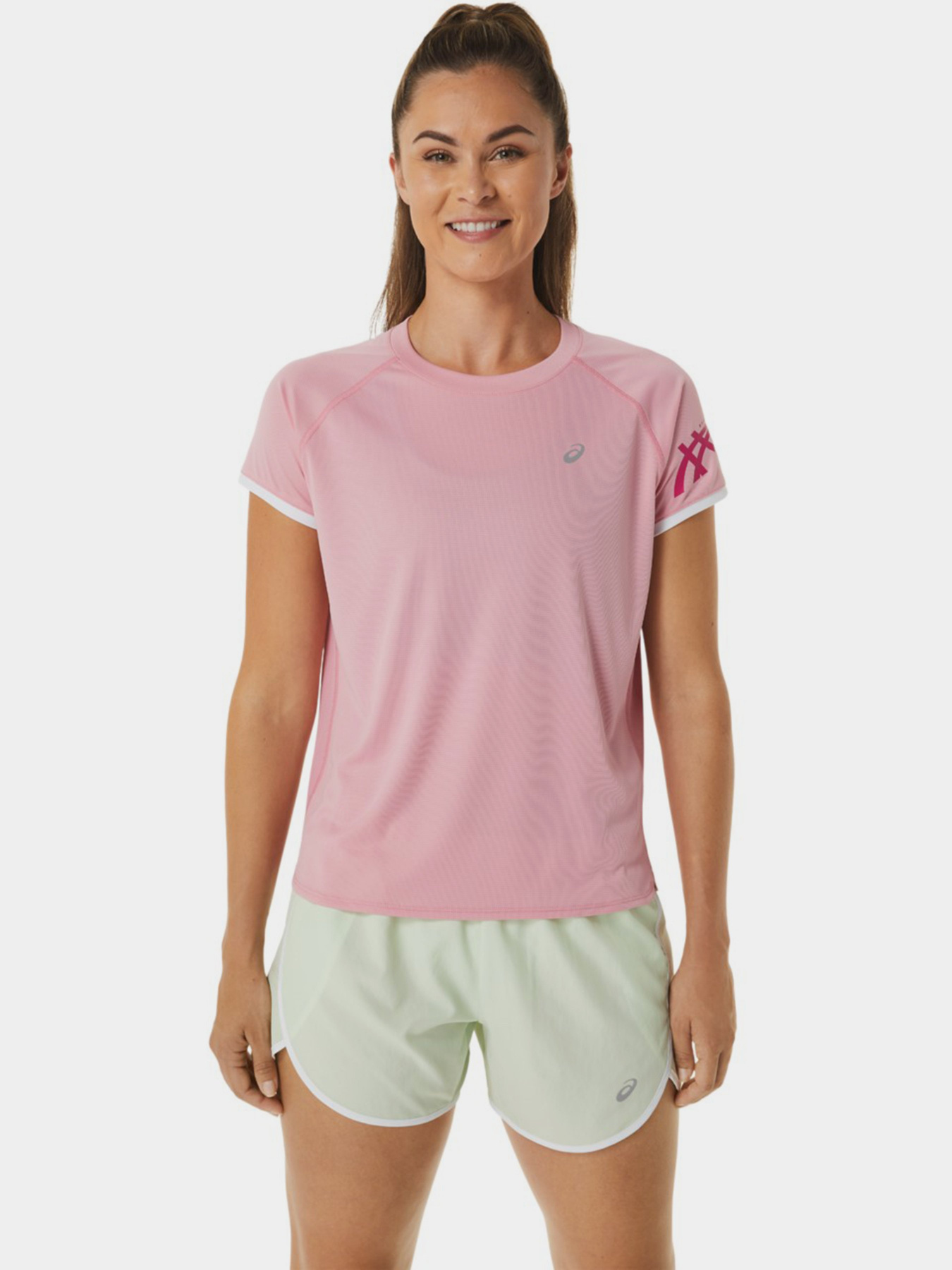 Футболка спортивна Asics Icon Модель 2012C741-705 Рожевий Фото