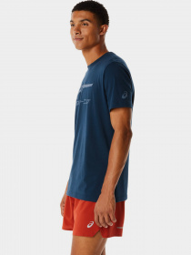 Футболка Asics Tiger модель 2031D123-401 Синій Фото