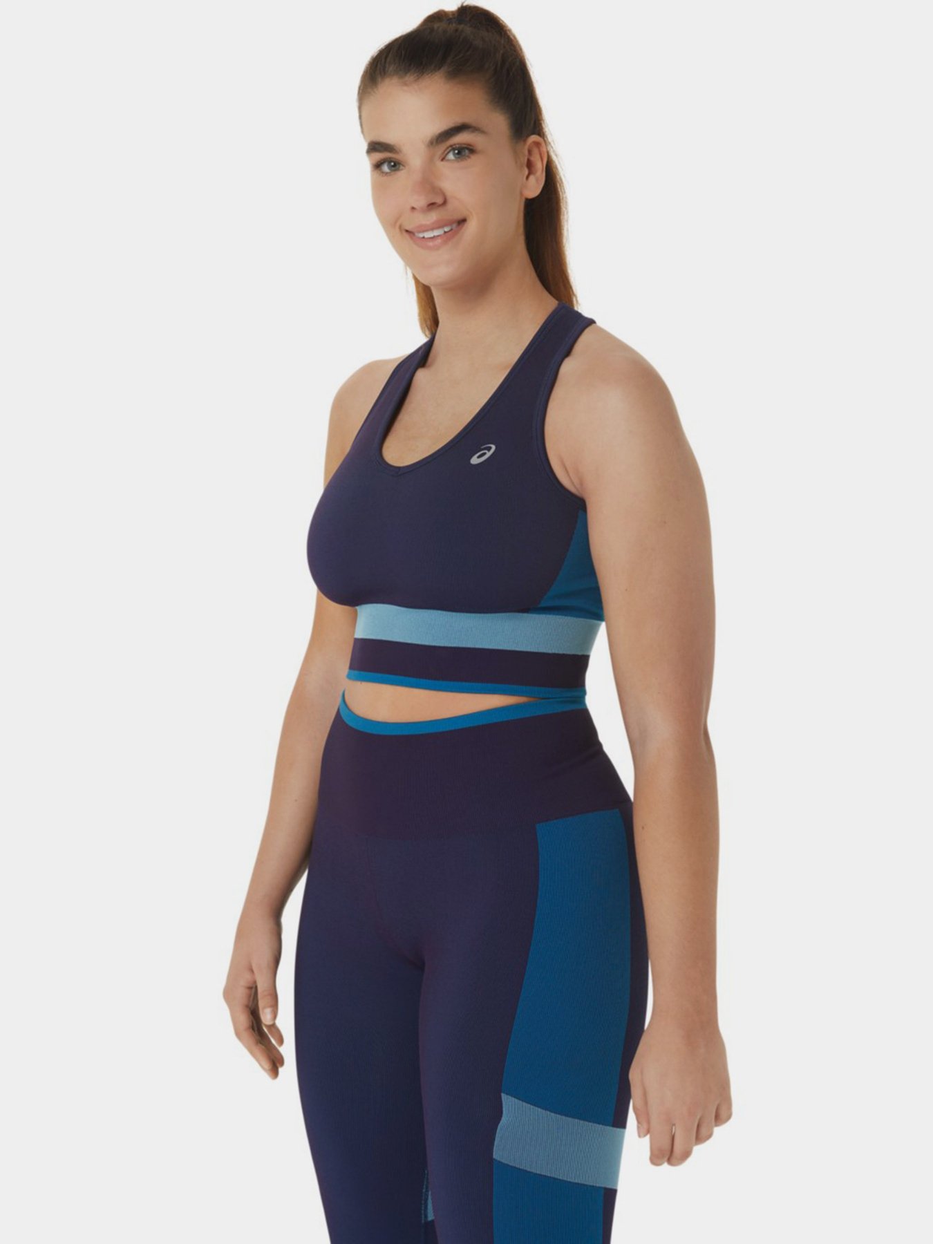 Топ спортивный Asics Nagino Seamless модель 2032C682-400 Синій Фото