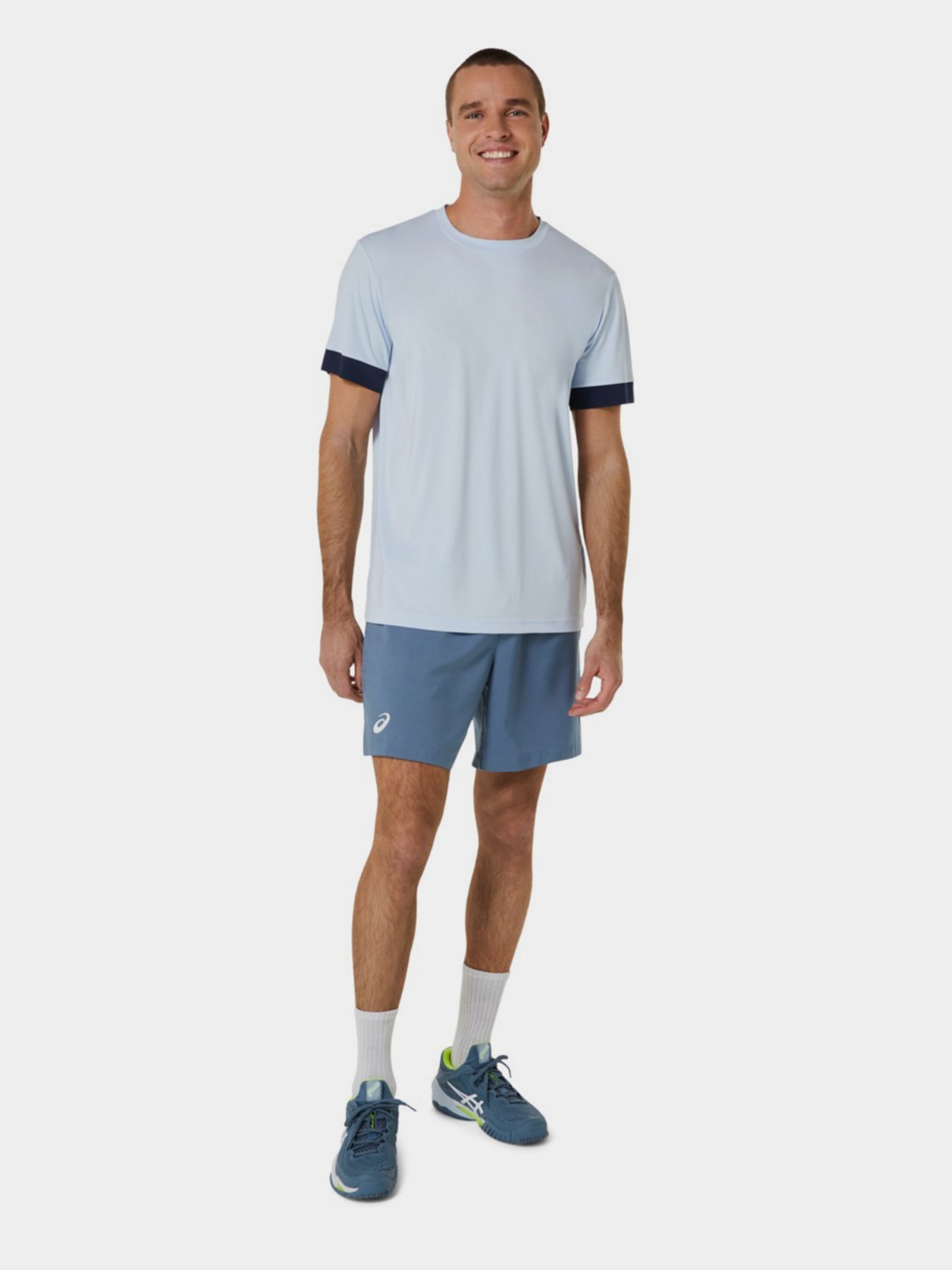 Футболка спортивная Asics модель 2041A255-408 Синій Фото