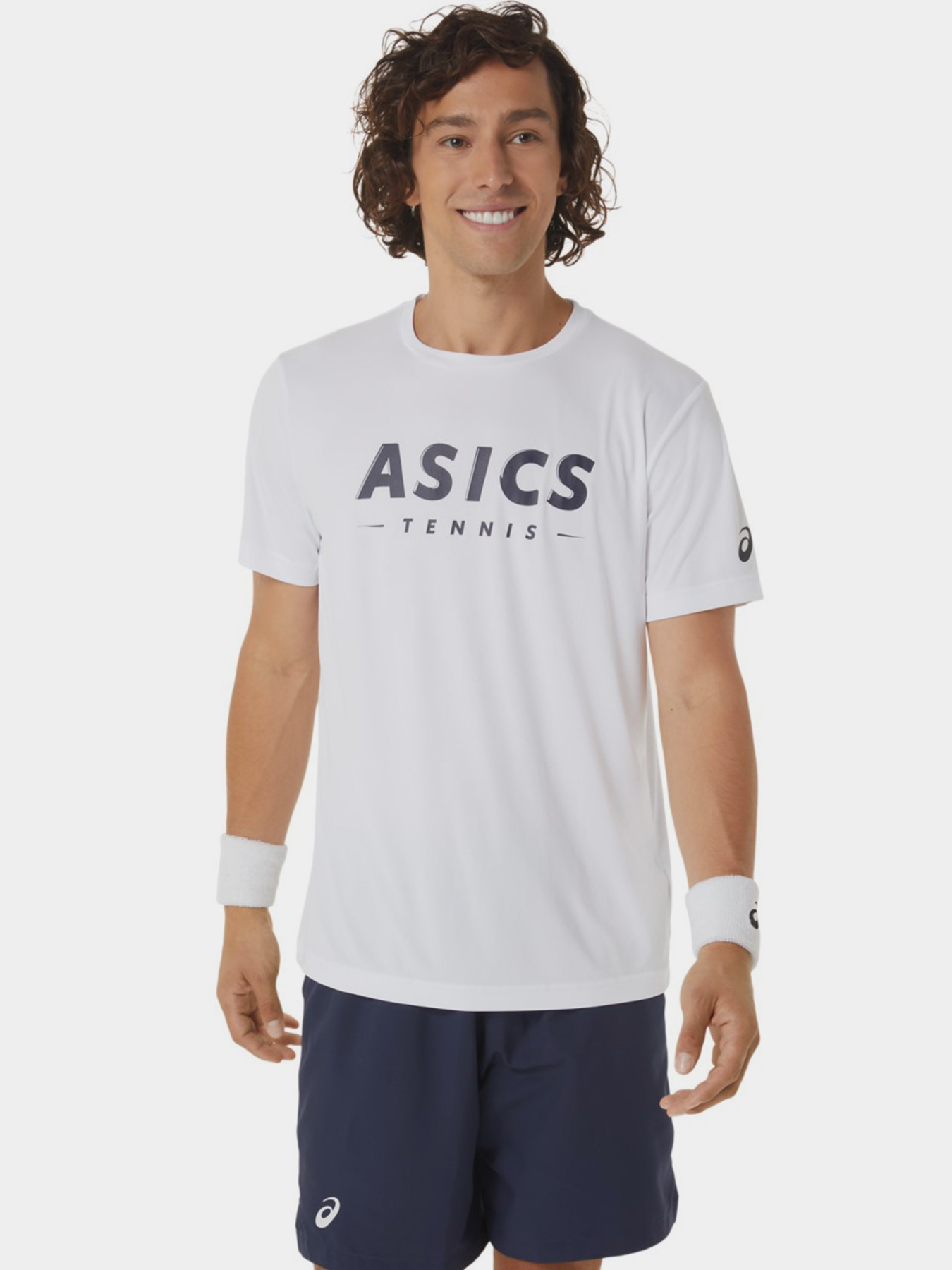 Футболка спортивна Asics модель 2041A259-100 Білий Фото