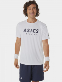 Футболка спортивна Asics модель 2041A259-100 Білий Фото