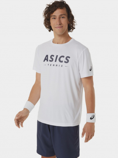 Футболка спортивная Asics модель 2041A259-100 Білий — фото - INTERTOP