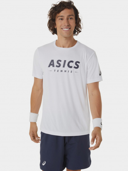 Футболка спортивная Asics модель 2041A259-100 Білий - фото