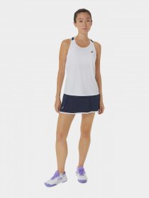 Спортивна майка Asics Court Tank модель 2042A261-102 Білий, синій Фото