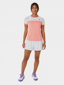Спортивна футболка Asics модель 2042A262-701 Рожевий, білий Фото