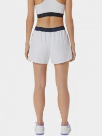 Спортивні шорти Asics Core модель 2042A267-100 Білий Спортивні шорти Asics Core модель 2042A267-100 Білий Фото