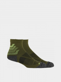 Шкарпетки Asics Racing Run Quarter модель 3013A865-300 Зелений, жовтий Фото