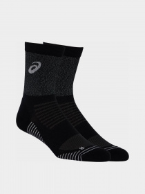 Носки Asics Lite-Show Run Crew модель 3013A866-001 Чорний, сірий Фото