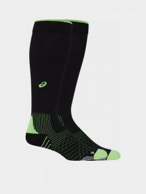 Шкарпетки Asics MetaRun Compression модель 3013A914-001 Чорний, зелений Фото