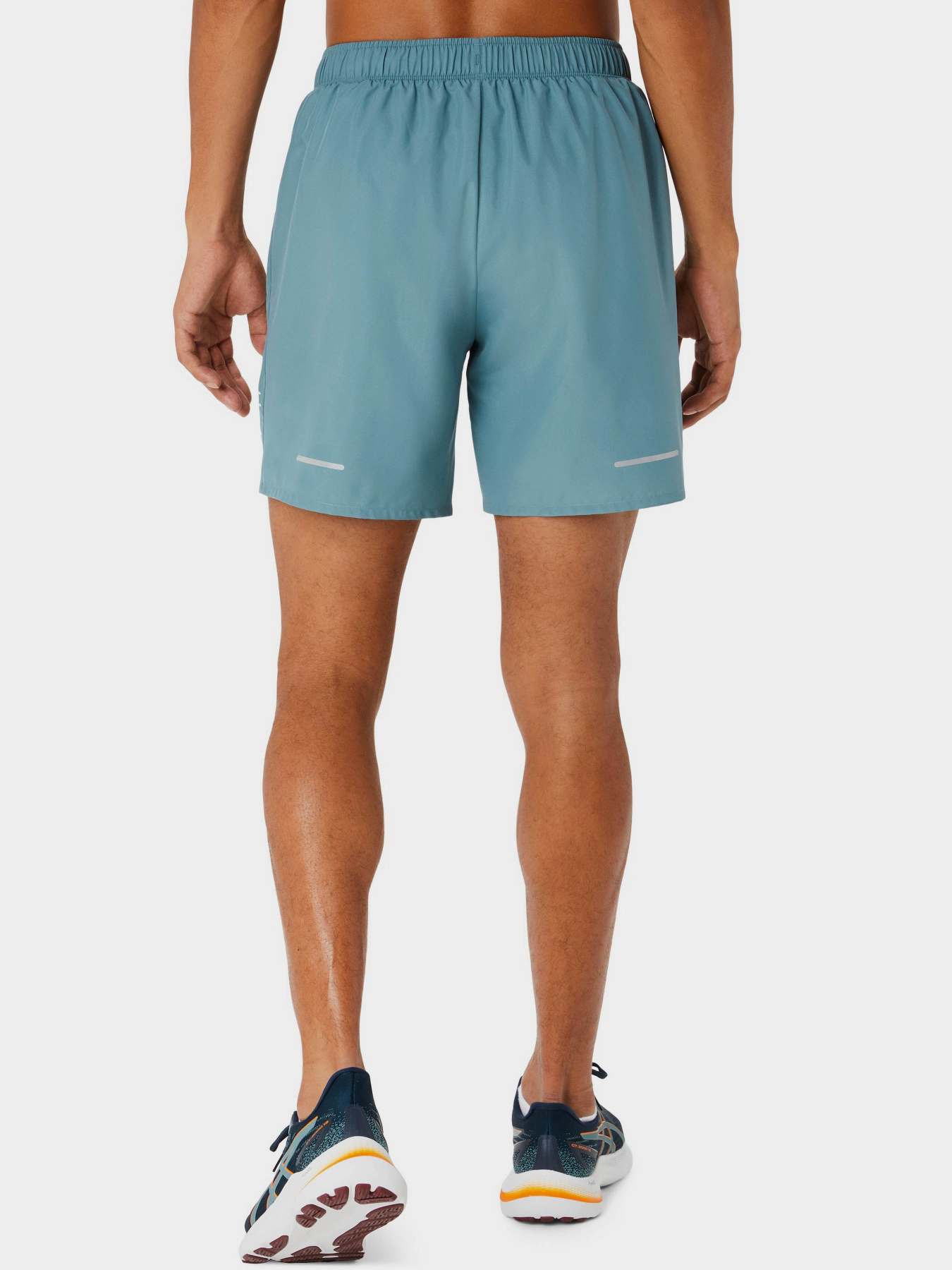 Повсякденні шорти Asics Icon модель 2011C730-401 Бірюзовий, білий Повсякденні шорти Asics Icon модель 2011C730-401 Бірюзовий, білий Фото