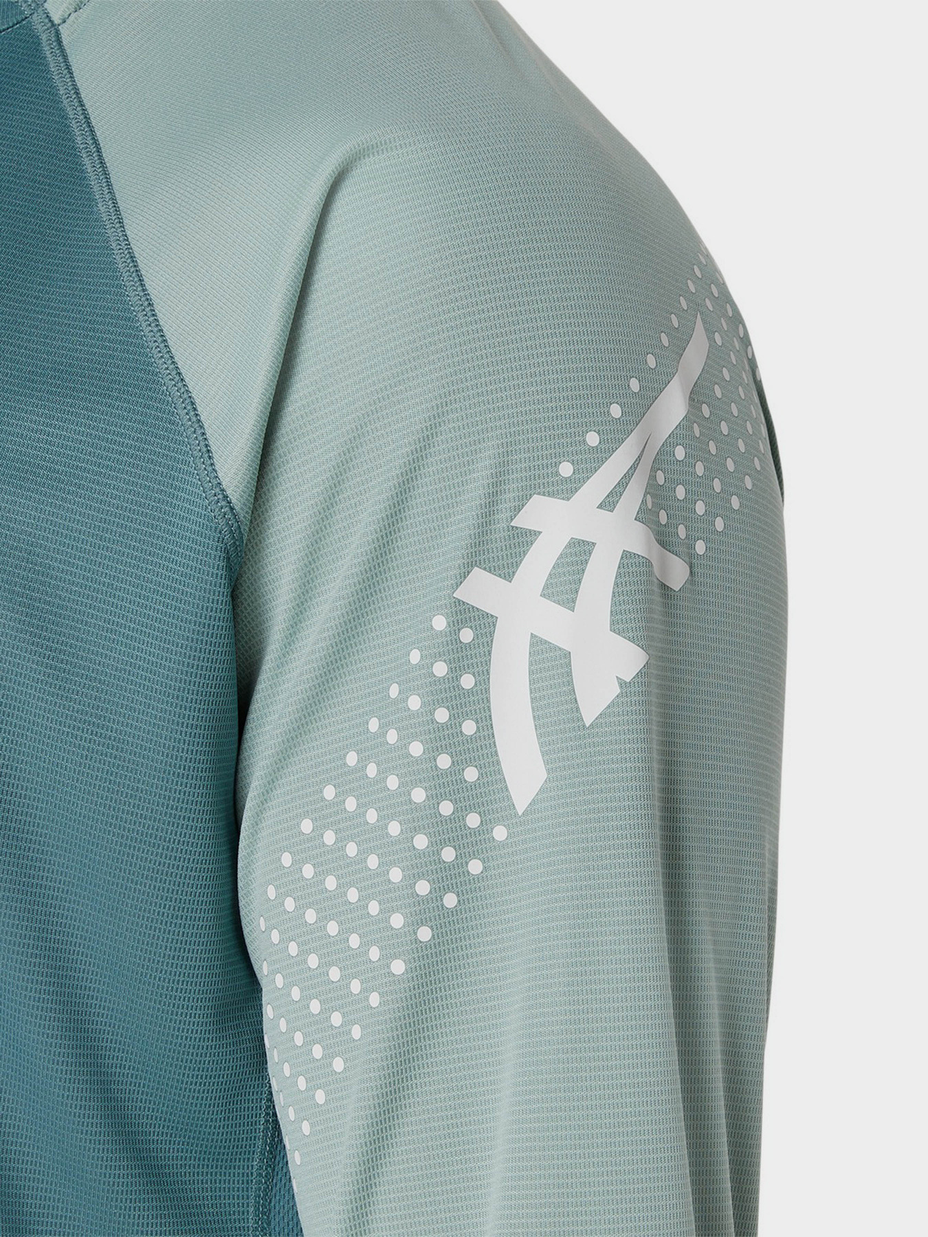 Лонгслив Asics Icon Ls 1/2 Zip модель 2011C732-401 Зелений Фото