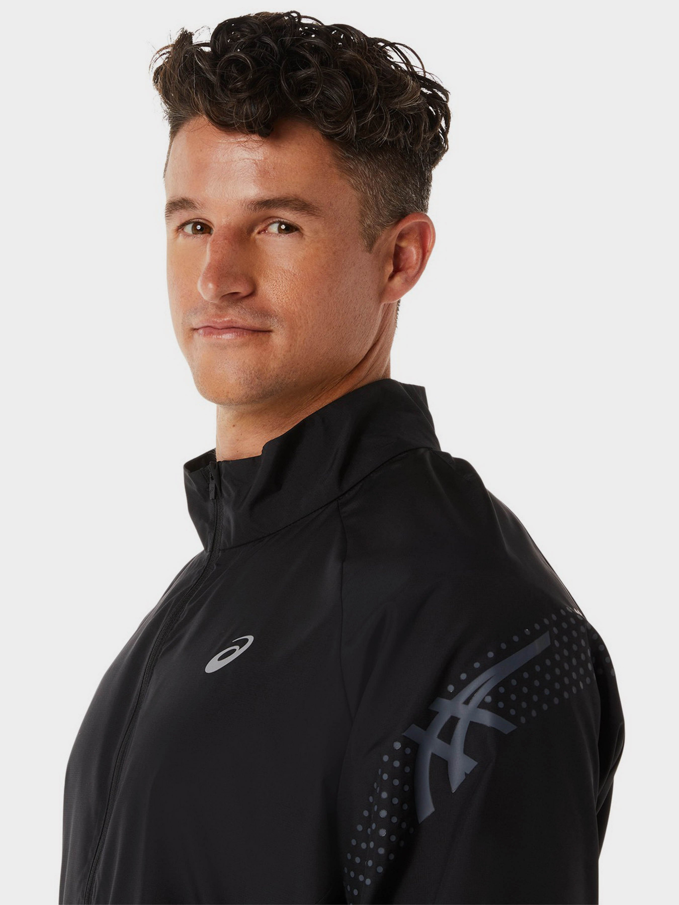 Ветровка Asics Icon модель 2011C733-001 Чорний Фото