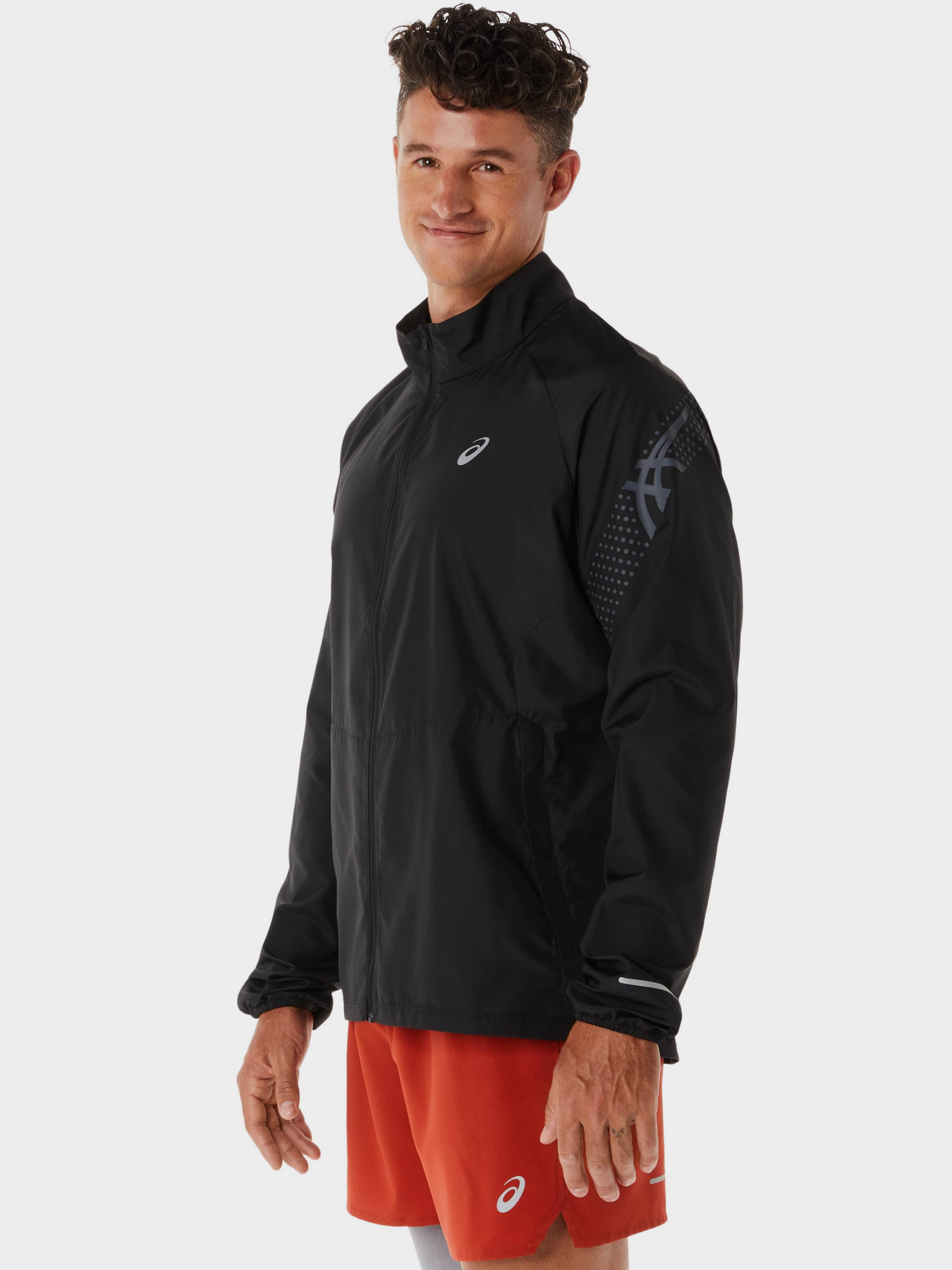 Вітровка Asics Icon модель 2011C733-001 Чорний Фото