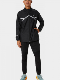 Вітровка Asics Lite-Show модель 2011C875-001 Чорний Фото