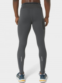 Тайтсы Asics Winter Run Tight модель 2011C881-020 Сірий, бірюзовий Фото