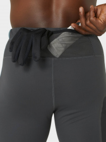 Тайтси Asics Winter Run Tight модель 2011C881-020 Сірий, бірюзовий Фото