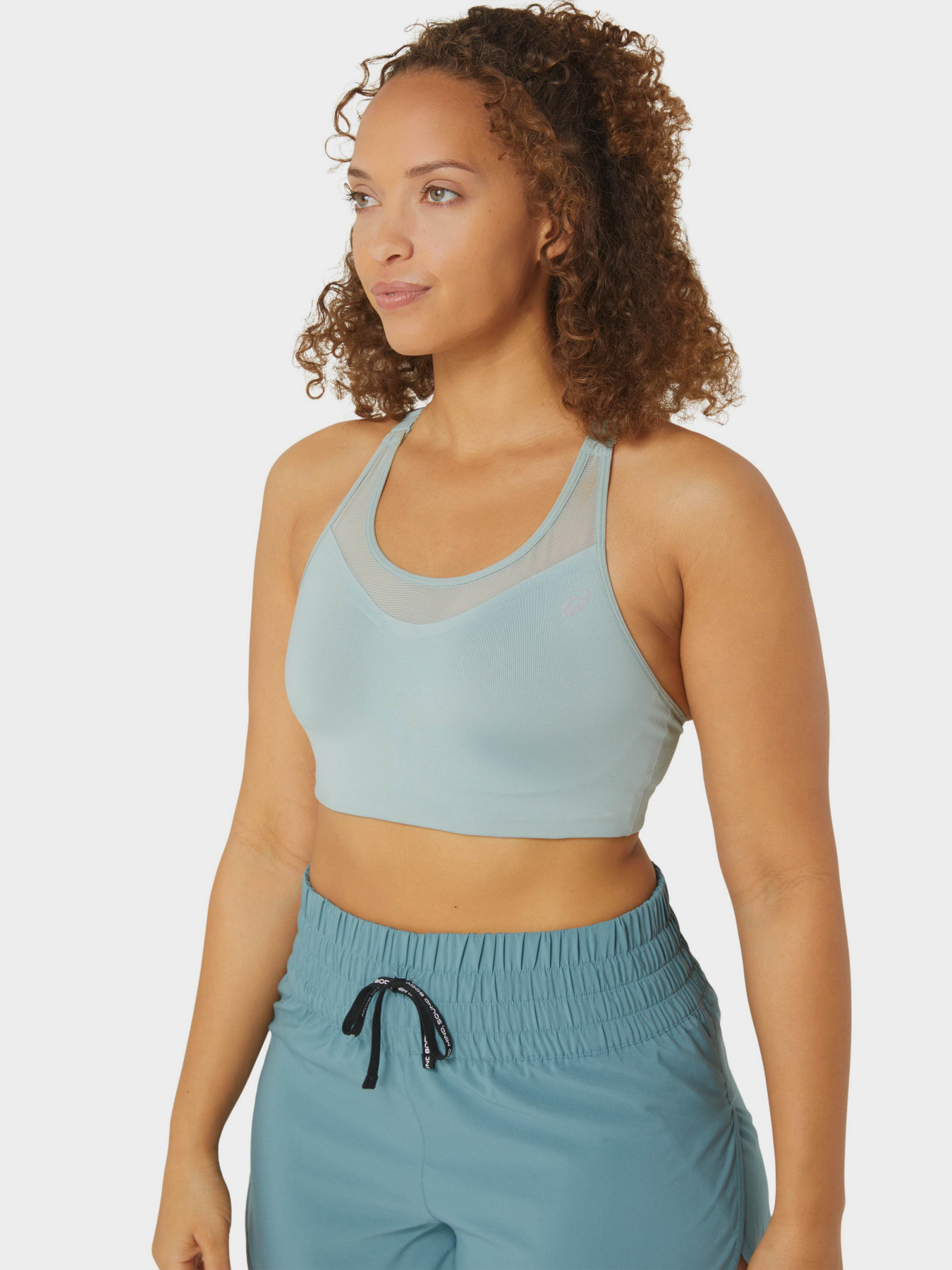 Топ Asics Accelerate модель 2012B911-402 Бірюзовий, чорний Фото