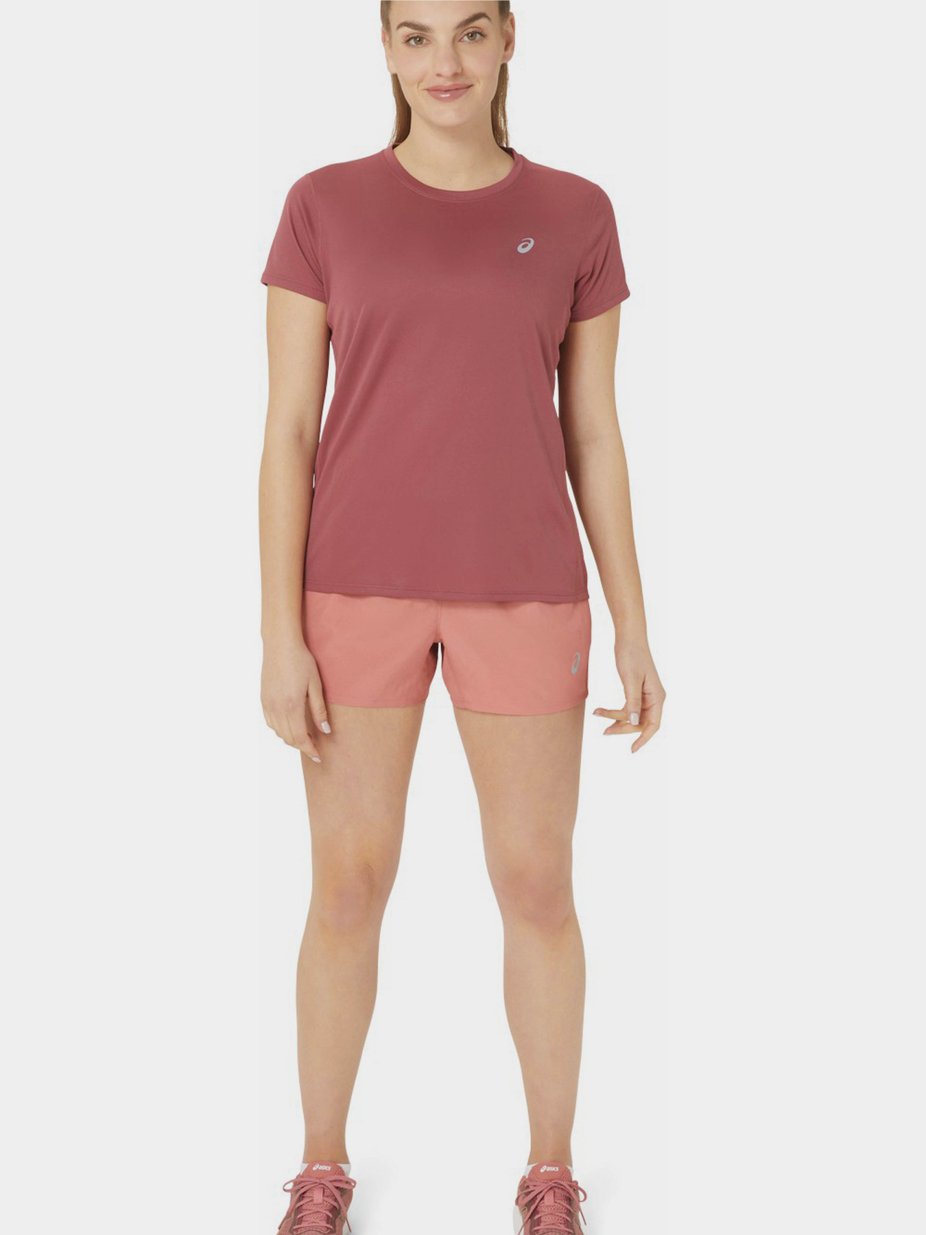 Футболка Asics Core Ss модель 2012C335-601 Рожевий Фото