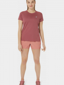 Футболка Asics Core Ss модель 2012C335-601 Рожевий Фото