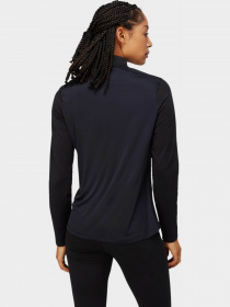 Лонгслів Asics Core Ls 1/2 Zip Winter модель 2012C343-001 Чорний Фото