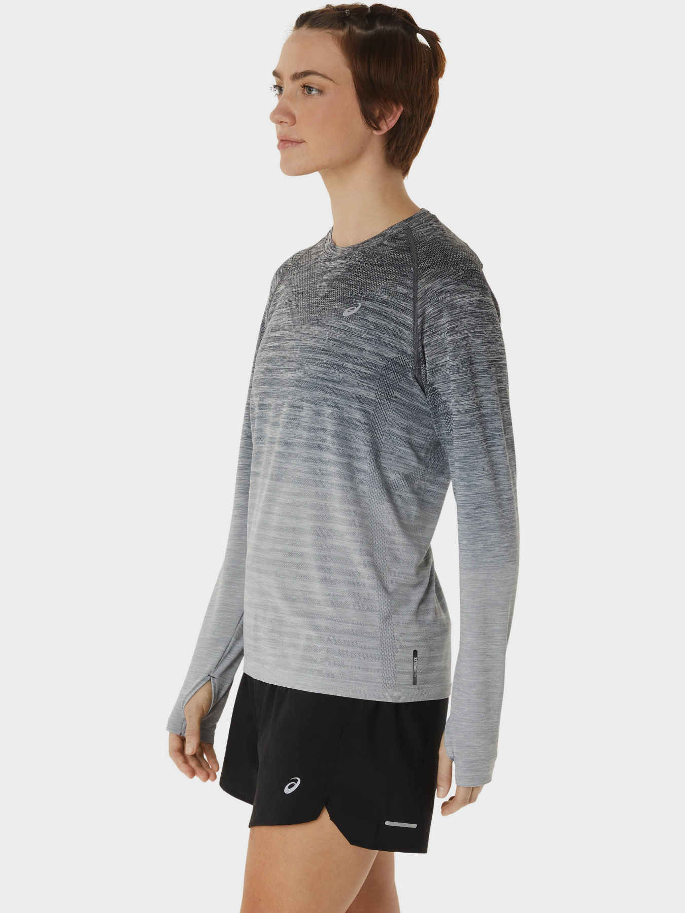 Лонгслив Asics Seamless модель 2012C392-020 Сірий Фото