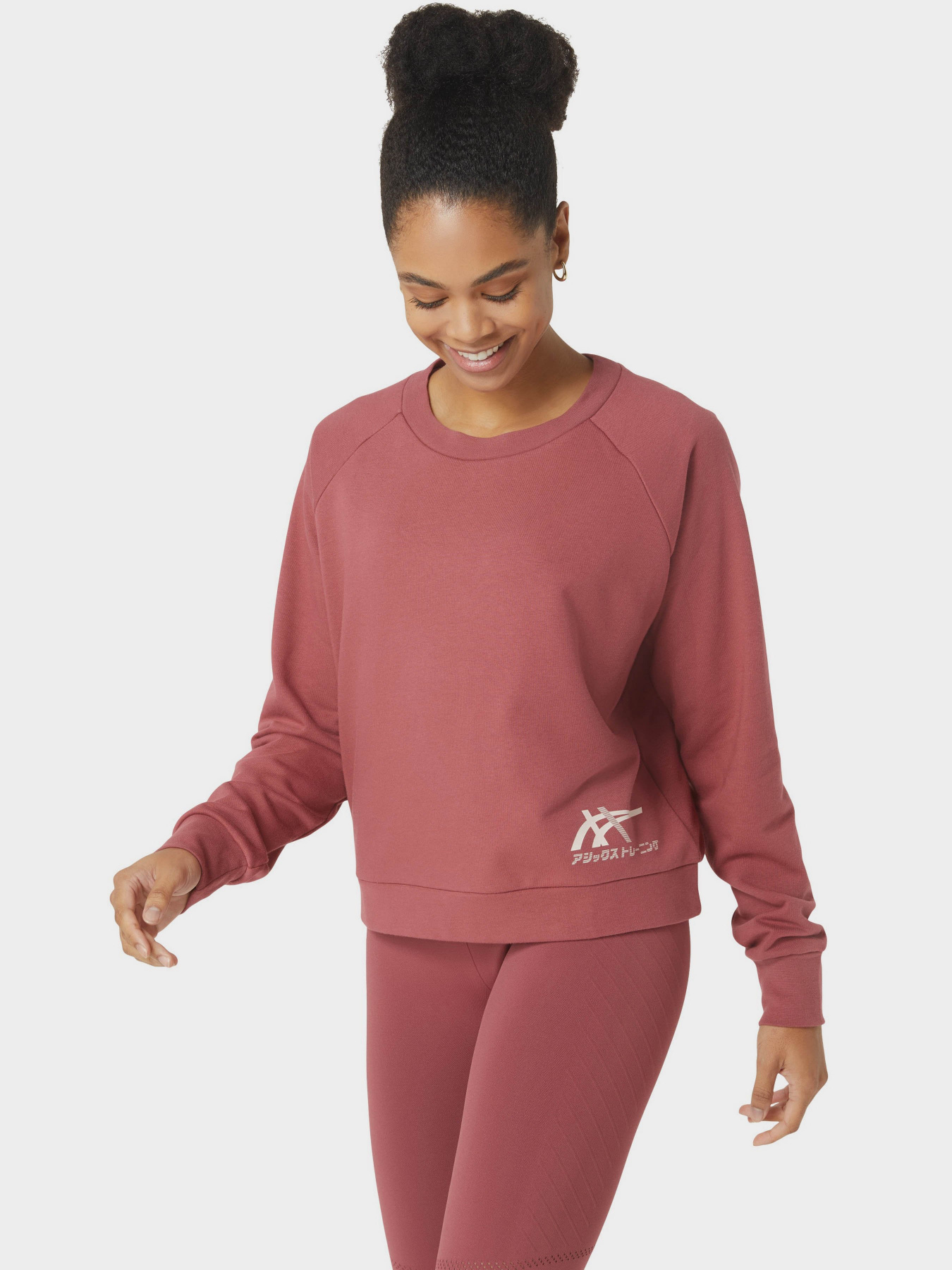 Свитшот Asics Tiger модель 2032C511-600 Рожевий Фото