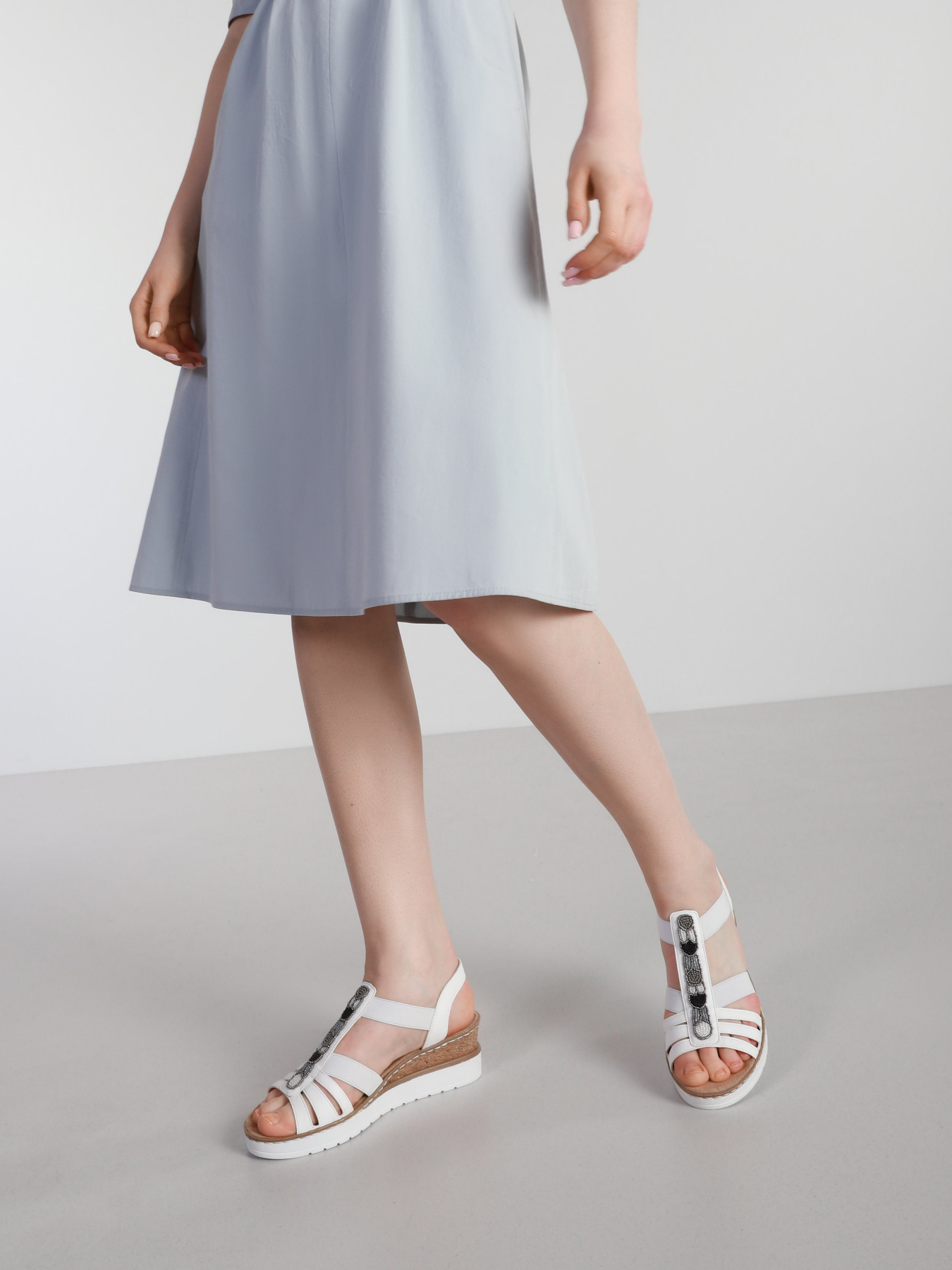 Босоніжки RIEKER модель V38F9/80 Фото