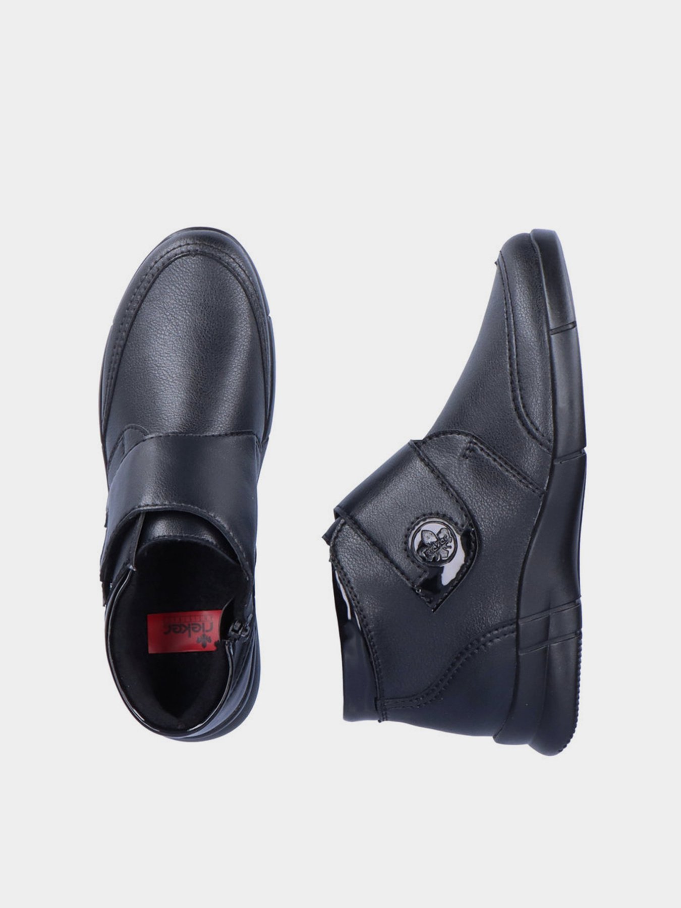 Черевики RIEKER модель N2182/00 Черевики RIEKER модель N2182/00 Фото