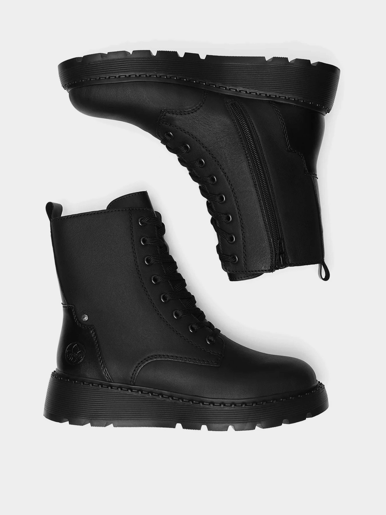 Черевики RIEKER модель 70401/00 Черевики RIEKER модель 70401/00 Фото