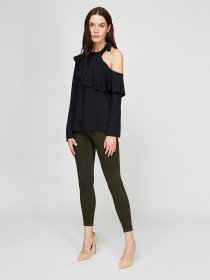 Скіні джинси Sassofono модель A191-SF-321013, Зелений Фото