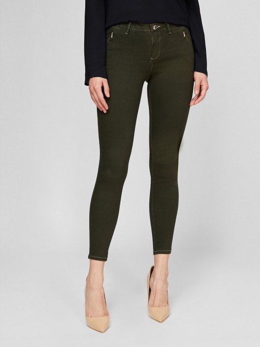 Скіні джинси Sassofono модель A191-SF-321013, Зелений Фото