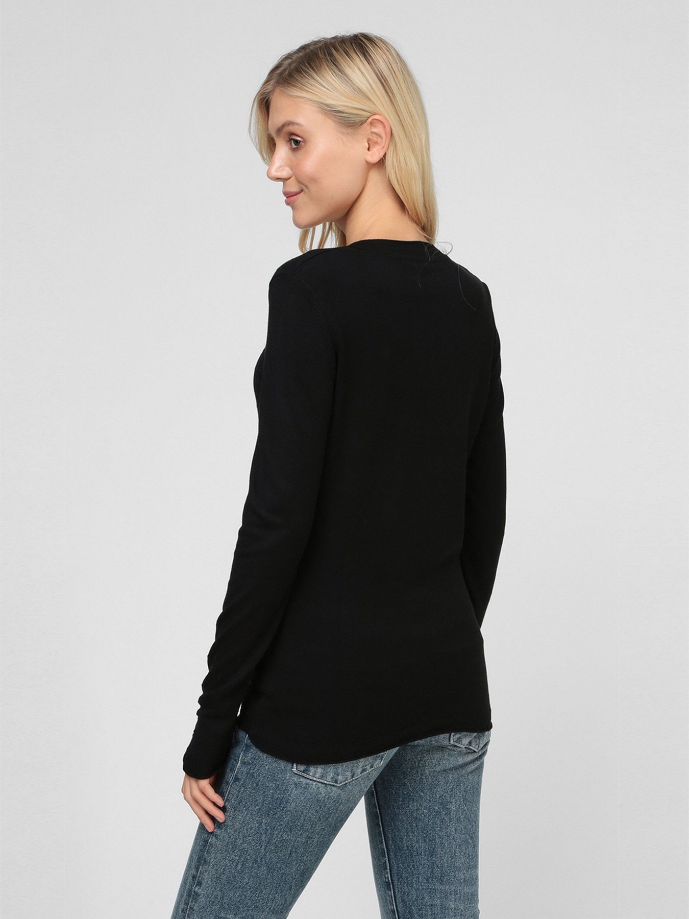 Джемпер Sassofono модель A191-SF-474113, ЧОРНИЙ Джемпер Sassofono модель A191-SF-474113, ЧОРНИЙ Фото