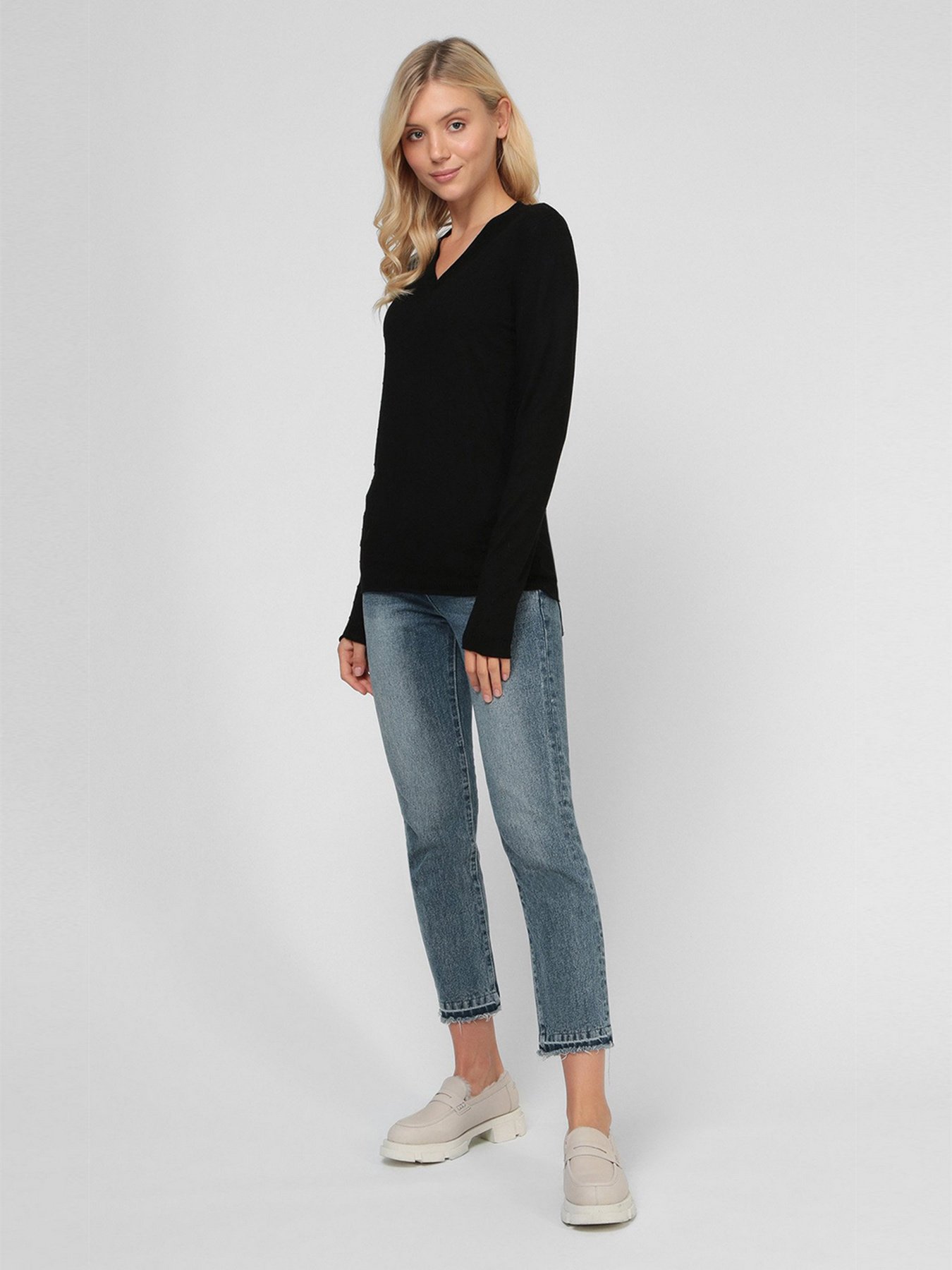 Джемпер Sassofono модель A191-SF-474113, ЧОРНИЙ Джемпер Sassofono модель A191-SF-474113, ЧОРНИЙ Фото