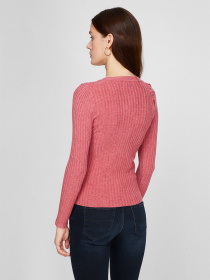 Джемпер Sassofono модель A191-SF-708111, Світло-гранатовий Фото