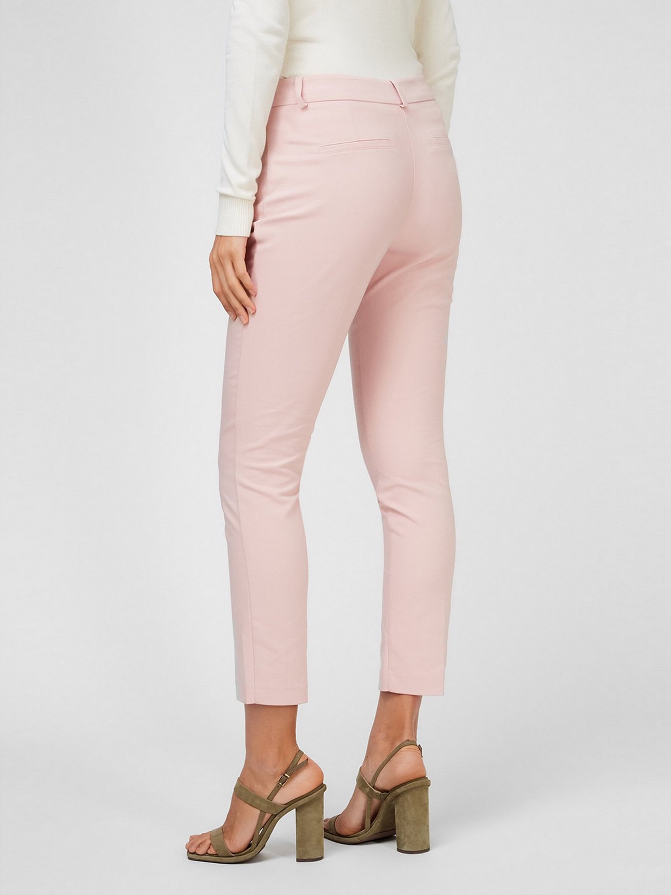 Брюки повседневные Sassofono модель A201-SC-200012, ПУДРОВИЙ Фото