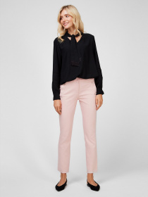 Повседневные штаны Sassofono модель A201-SC-200014, ПУДРОВИЙ Повседневные штаны Sassofono модель A201-SC-200014, ПУДРОВИЙ Фото