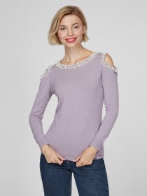 Джемпер Sassofono модель A201-SF-709111-3, ЛІЛОВИЙ Фото