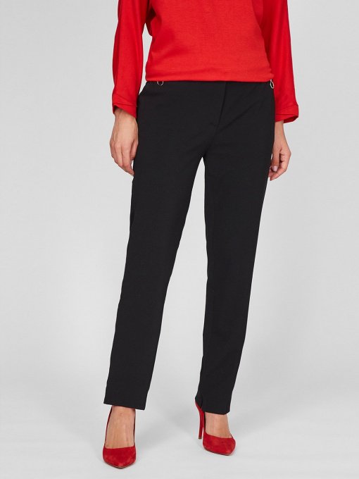 Повседневные штаны Sassofono модель A201-SC-925075-1, Чорний Фото