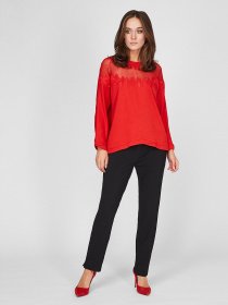 Повседневные штаны Sassofono модель A201-SC-925075-1, Чорний Фото