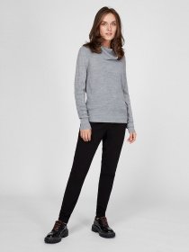 Брюки повседневные Sassofono модель A201-SF-13260, ЧОРНИЙ Фото