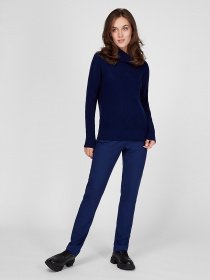 Штани повсякденні Sassofono модель A201-SF-293014, СИНІЙ Фото