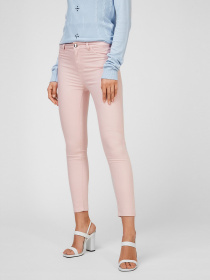 Брюки повседневные Sassofono модель A201-SF-411011, ПУДРОВИЙ Фото