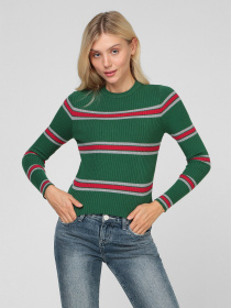 Джемпер Sassofono модель A201-SF-722111, ЗЕЛЕНИЙ Фото